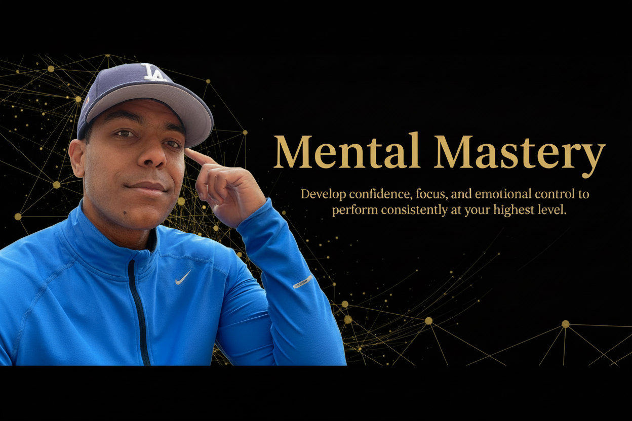 Mental Mastery Black and Gold Banner