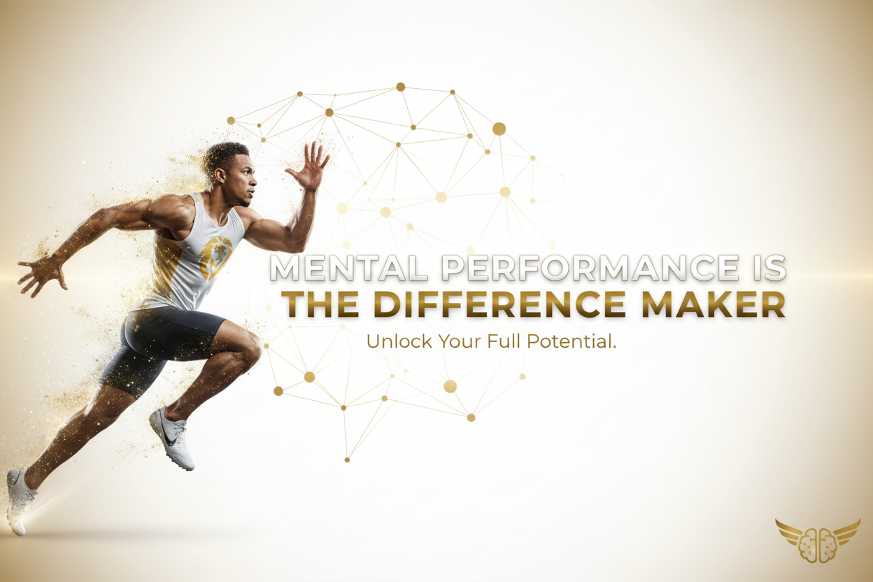 Mental Performance is the Difference Maker - White background